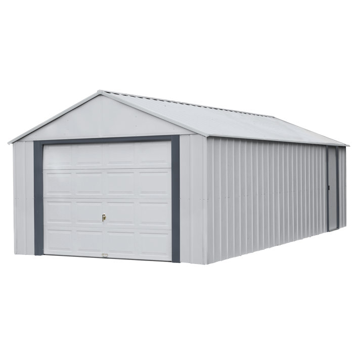 Arrow Murryhill 14 ft. W x 22 ft. D Metal Storage Shed Wayfair